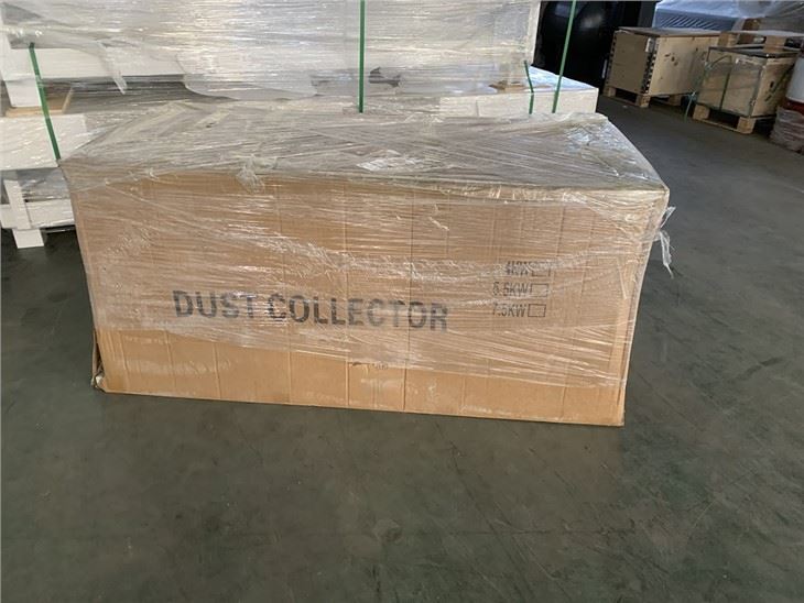 carton package for heavy model cast iron motor dust collector